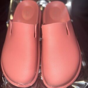 Urban Outfitters Coral Clog Loafers